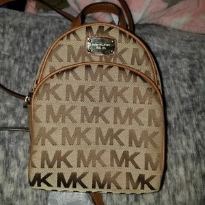 Michael kors mini backpack